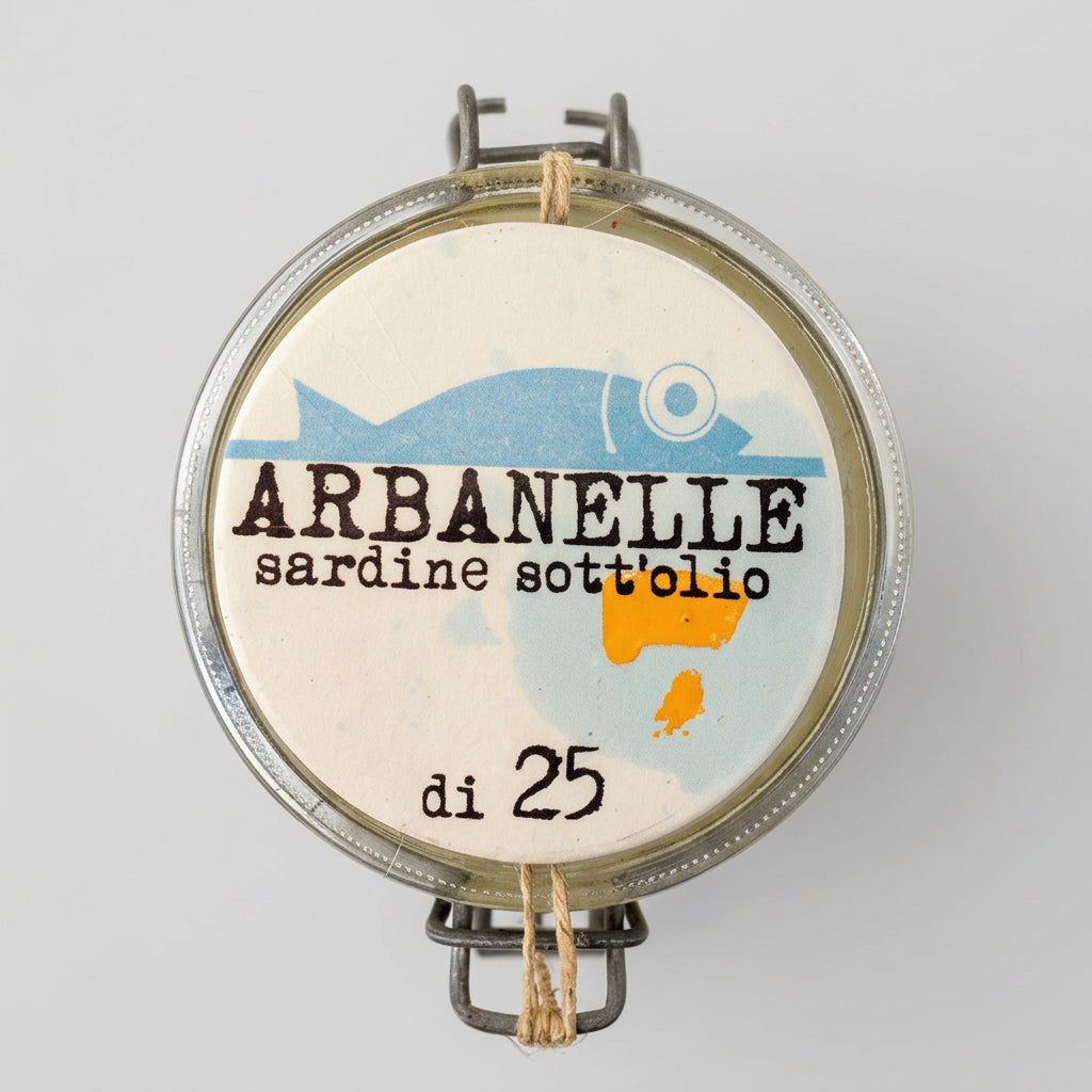 Arbanelle sardine sott’olio