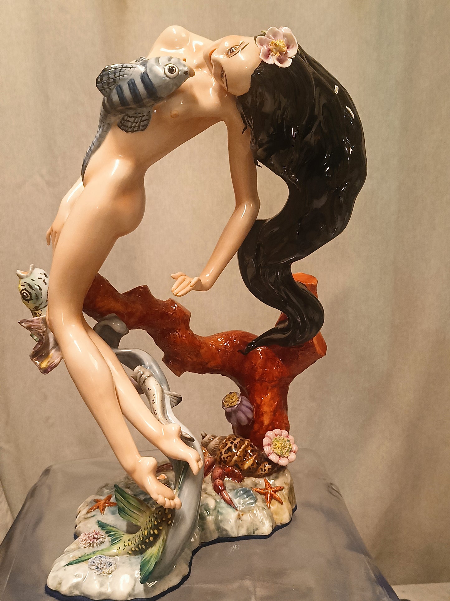 La nascita di Venere – Manifatture Fabris, porcellana | Galleria Temide Savona