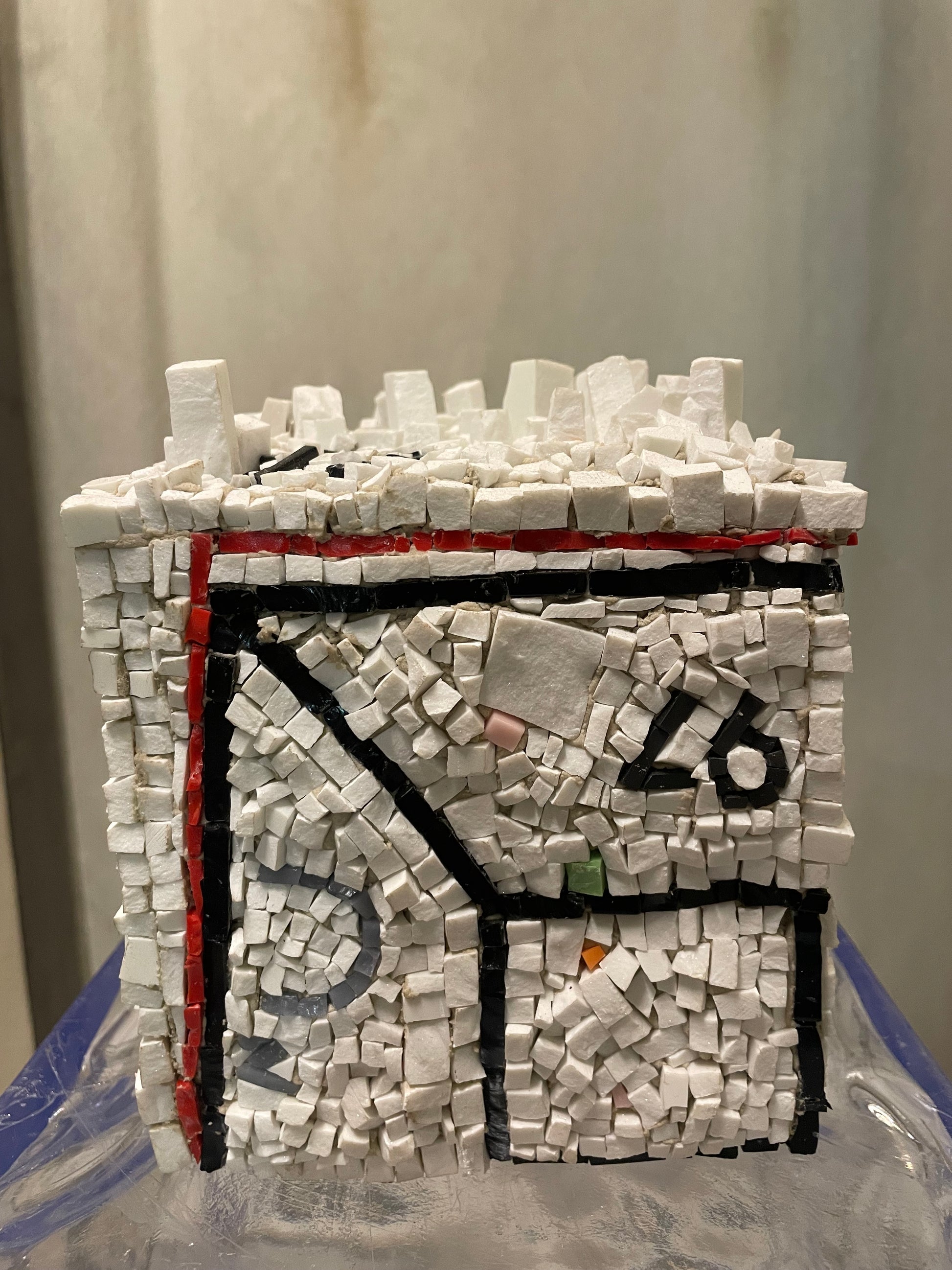 Ipercubo – Luigi La Ferla, mosaico contemporaneo | Galleria Temide Savona