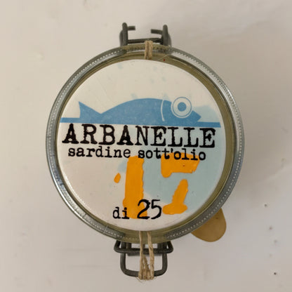 “Arbanelle sardine sott’olio “