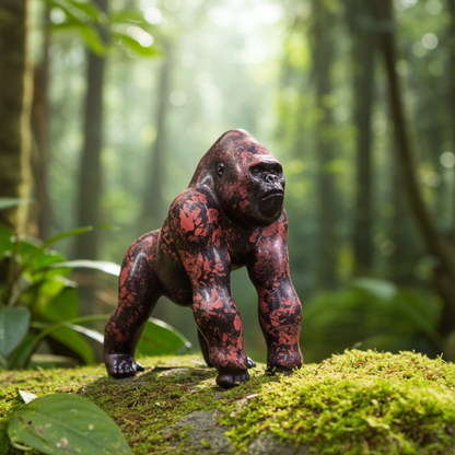 Gorilla – Luca Lova, scultura in resina | Galleria Temide Savona