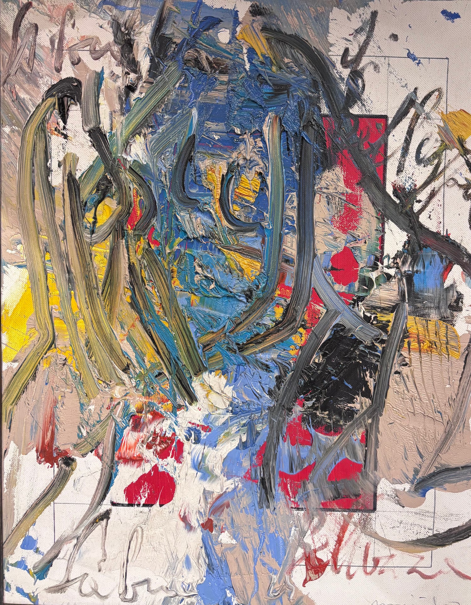 Salone di Bellezza – Giorgio Moiso, olio su tela | Galleria Temide Savona