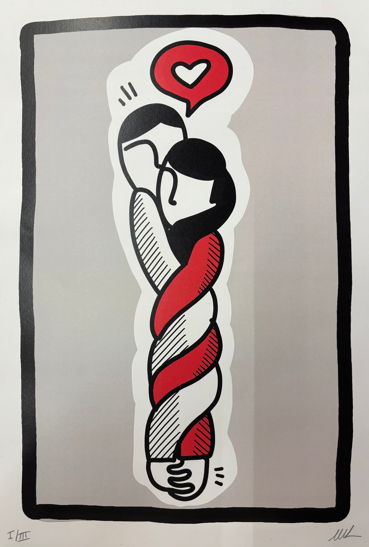 Love – Melkio, stampa in edizione limitata | Galleria Temide Savona