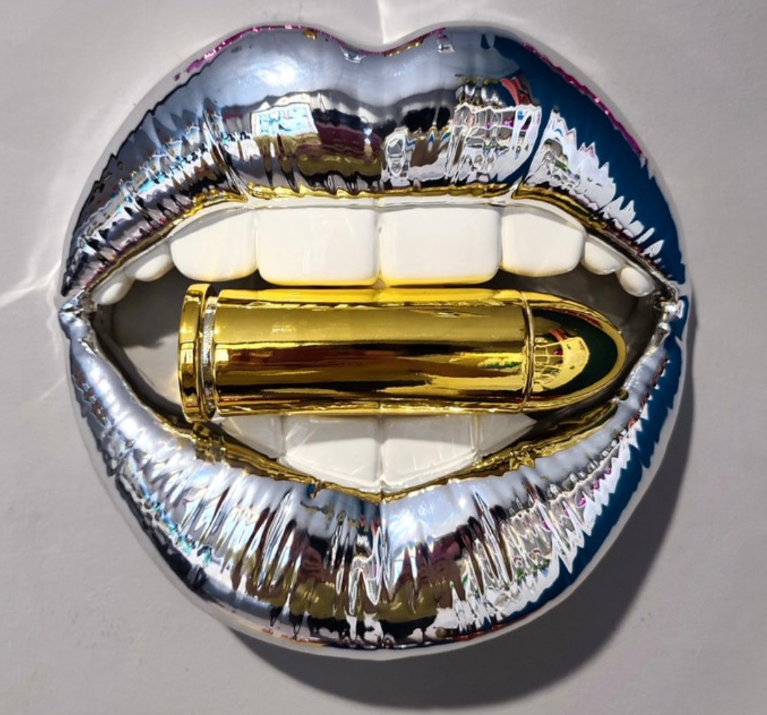 Matrix Silver Gold – Sagrasse, resina e polvere di marmo | Galleria Temide Savona