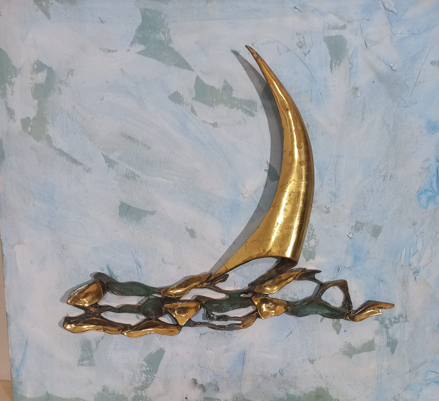 Vela Solitaria – Giuliano Ottaviani, bronzo | Galleria Temide Savona