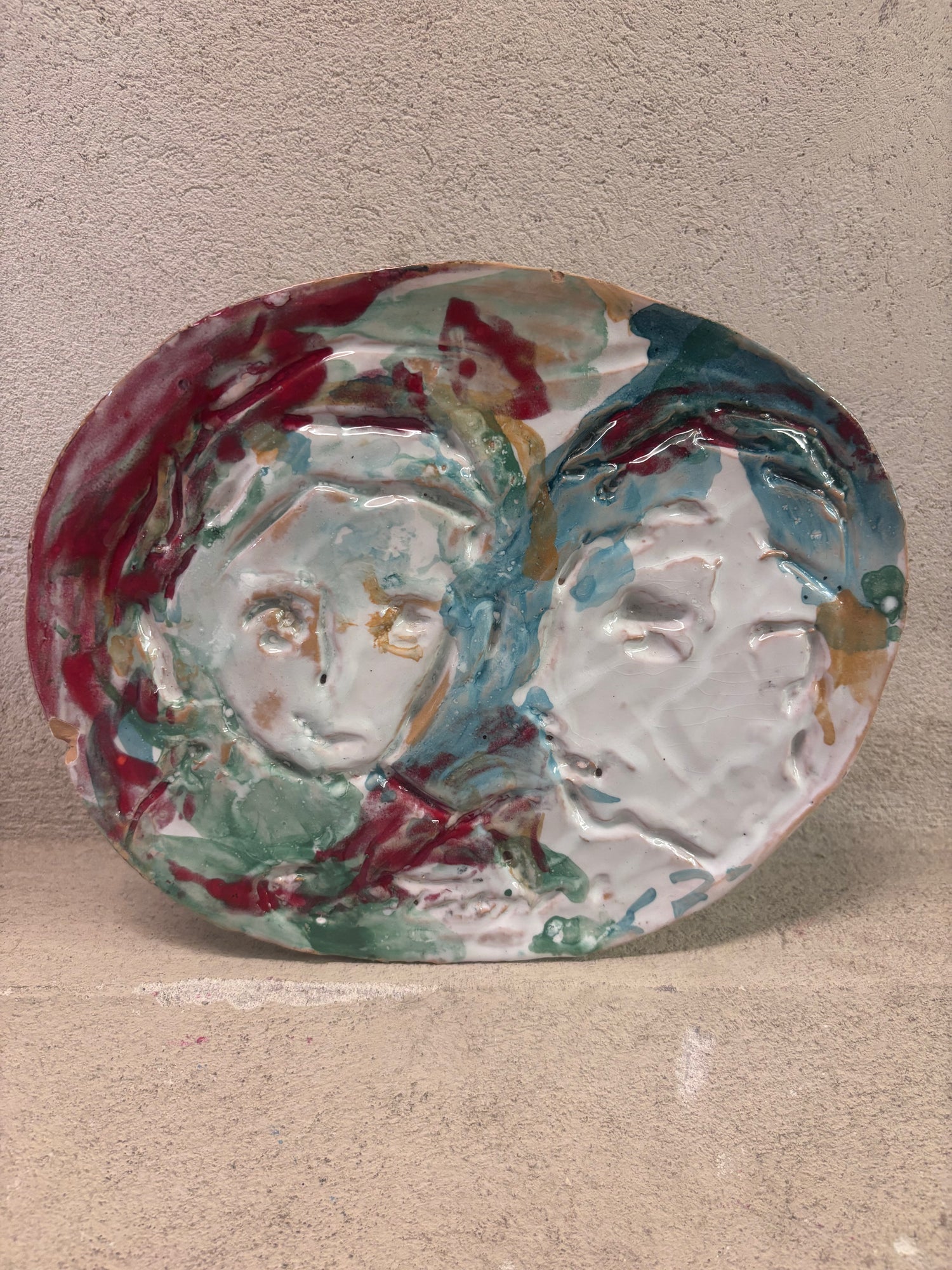 Ritratto di Donne – Ernesto Treccani, ceramica | Galleria Temide Savona
