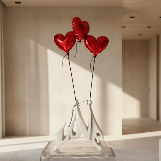 Fly Together – scultura in resina Sagrasse | Galleria Temide Savona
