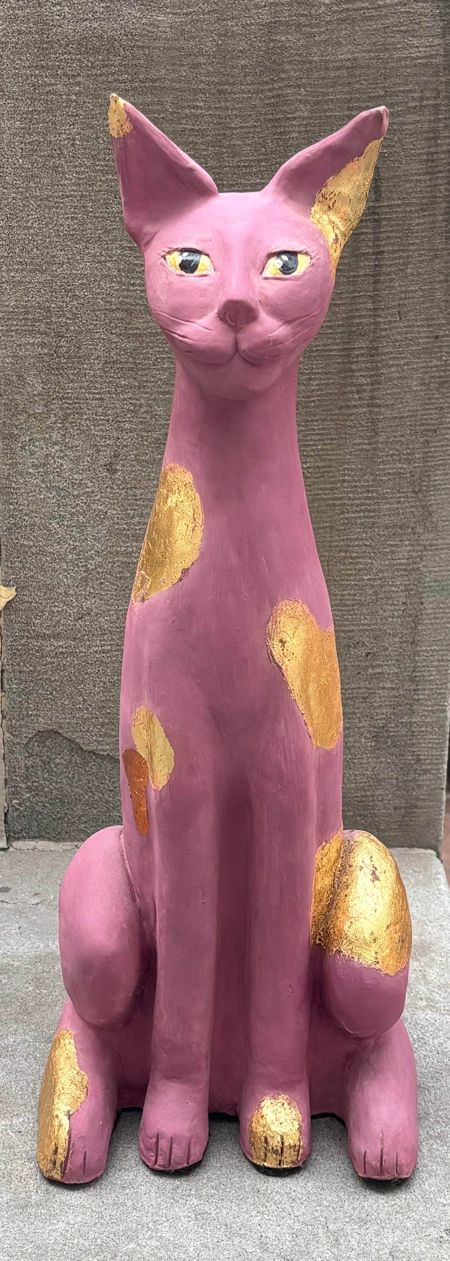 Gatto – Elisa Della Libertà, ceramica e smalti | Galleria Temide Savona