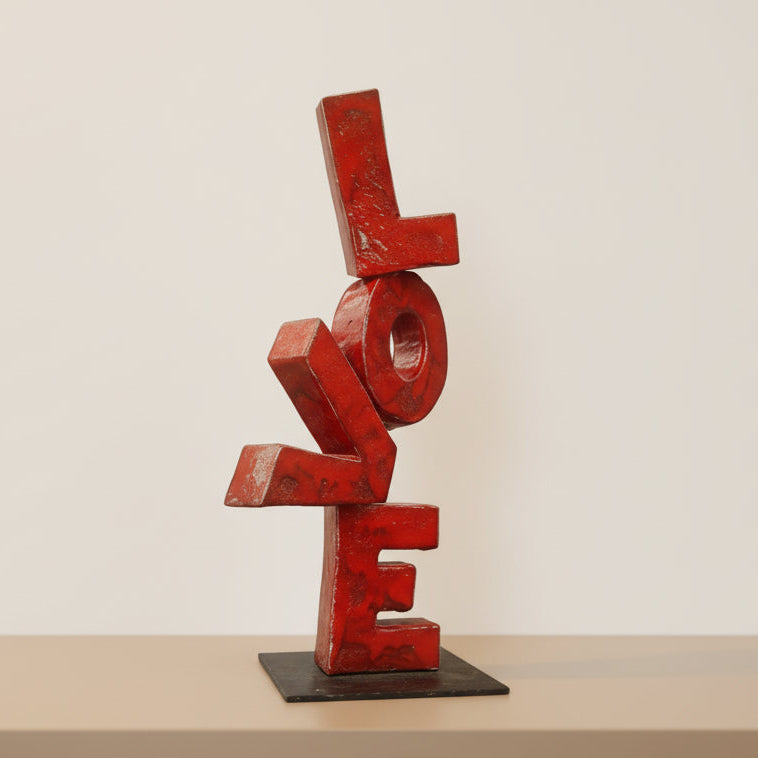Love – Andrea Viviani, scultura in ceramica | Galleria Temide Savona