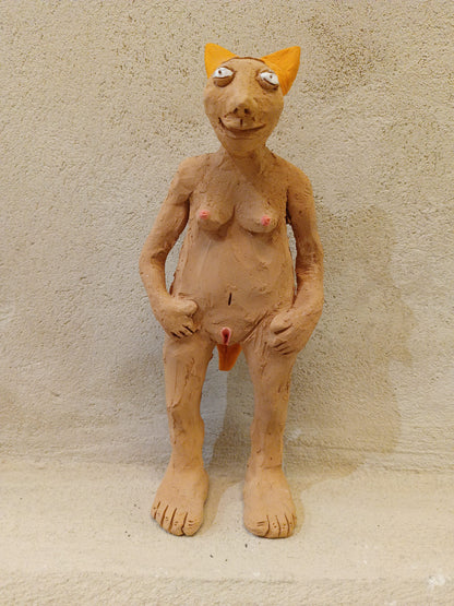 Humans Donna Cavallo – Antonio Sunseri, terracotta | Galleria Temide Savona