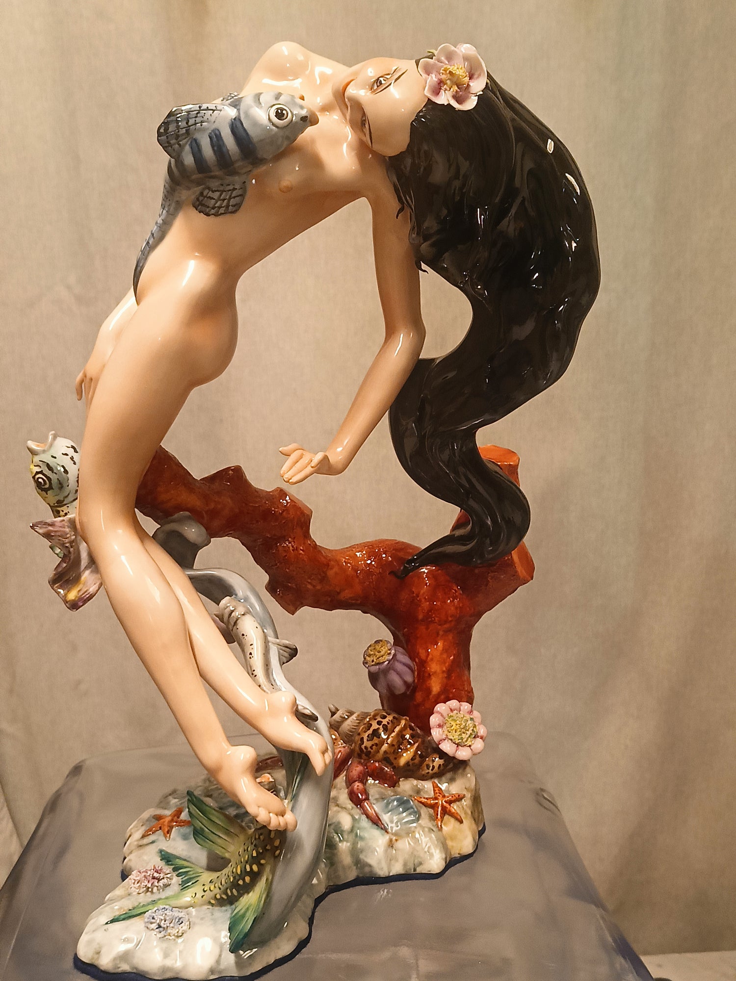 La nascita di Venere – Manifatture Fabris, porcellana | Galleria Temide Savona